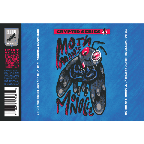 Roughtail Cryptid Series Mothman's Monocle DDH Hazy DIPA