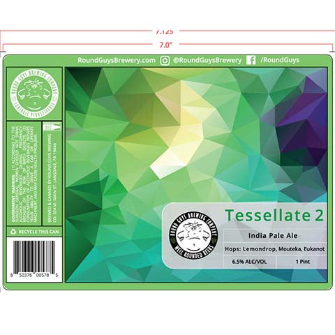 Round Guys Tessellate 2 IPA