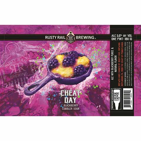 Rusty Rail Cheat Day Blackberry Cobbler Sour