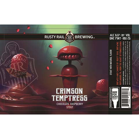 Rusty Rail Crimson Temptress Stout – CraftShack - Buy craft beer online.