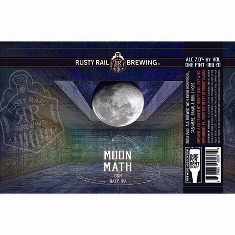 Rusty Rail Moon Math DDH Hazy IPA