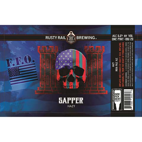 Rusty Rail Sapper Hazy IPA