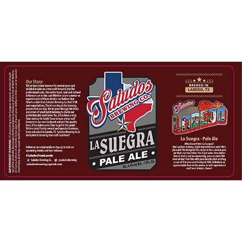 Saludos La Suegra Pale Ale