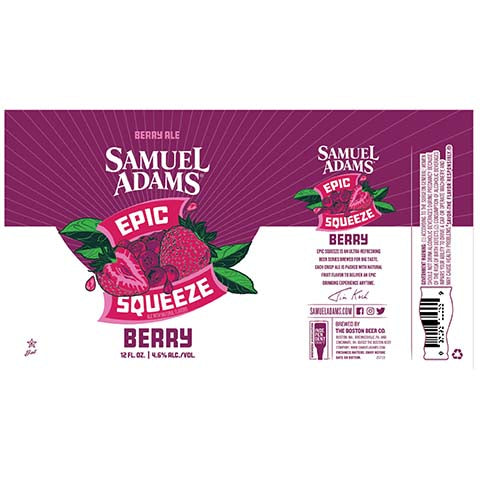 Samuel Adams Epic Squeeze Berry Ale