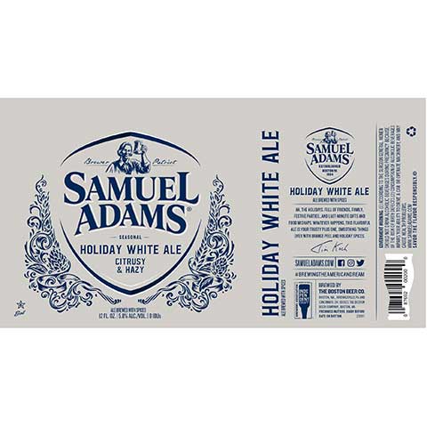 Samuel Adams Holiday White Ale – CraftShack - Buy craft beer online.