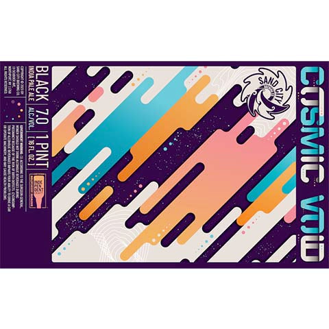 Sand City Cosmic Void Black IPA
