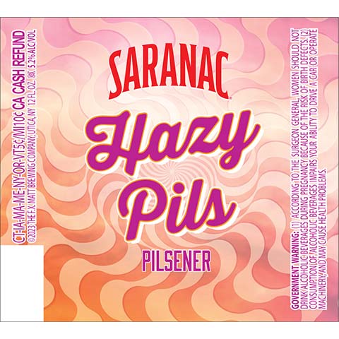 Saranac Hazy Pils