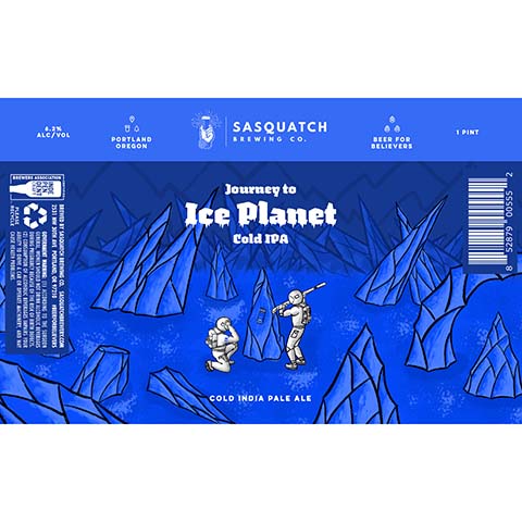 Sasquatch Journey to Ice Planet Cold IPA