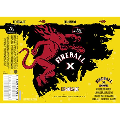 Sazerac Fireball x Lemonade – CraftShack - Buy craft beer online.