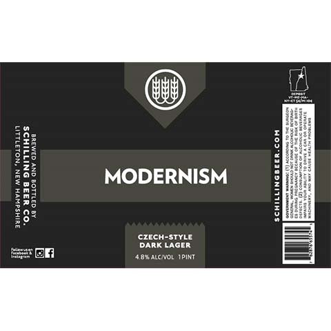 Schilling Modernism Dark Lager