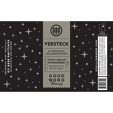 Schilling Versteck Black Lager