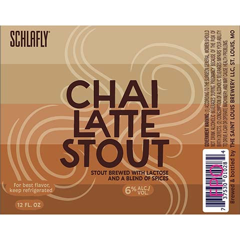 Schlafly Chai Latte Stout