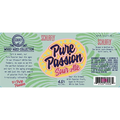 Schlafly Pure Passion Sour Ale