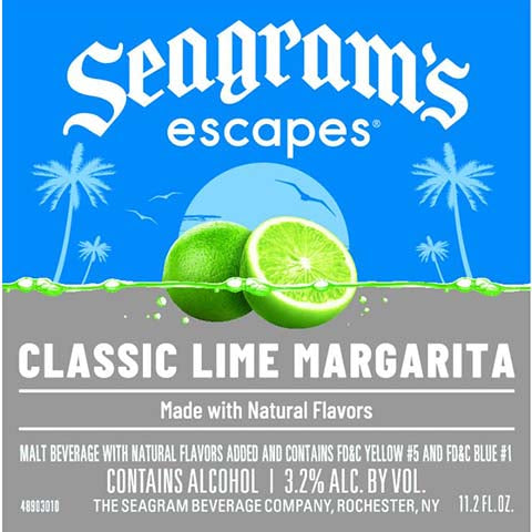 Seagram’s Classic Lime Margarita