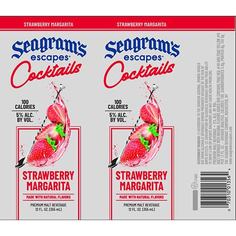 Seagram's Cocktails Strawberry Margarita – CraftShack Buy craft