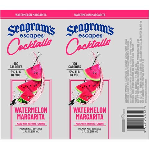 Seagram’s Cocktails Watermelon Margarita