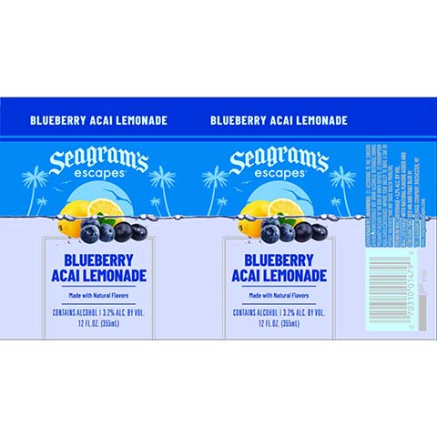 Seagram’s Blueberry Acai Lemonade