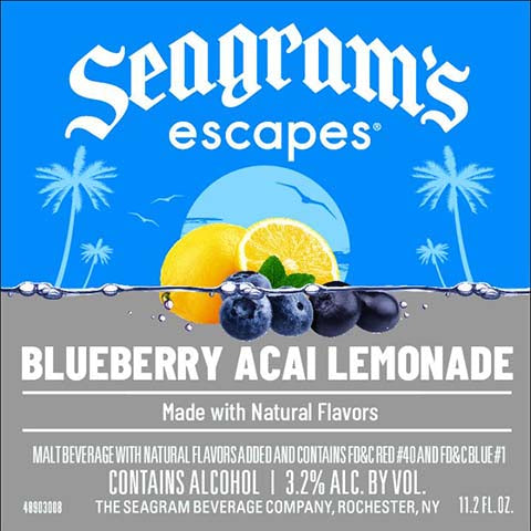 Seagram’s Blueberry Acai Lemonade