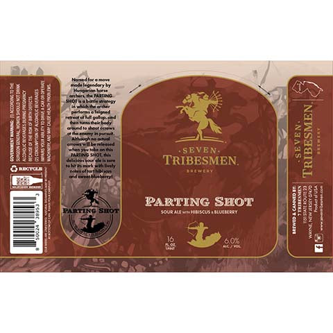 Seven Tribesmen Parting Shot Sour Ale