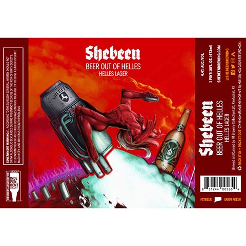 Shebeen Beer Out Of Helles
