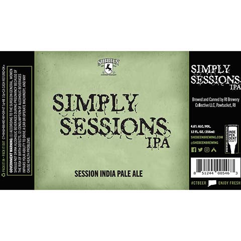 Shebeen Simply Sessions IPA