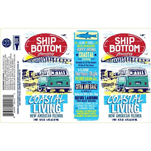 Ship Bottom Coastal Living Pilsner