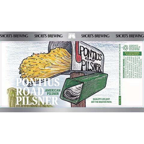 Short's Pontius Road Pilsner