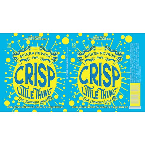 Sierra Nevada Crisp Little Thing Lager