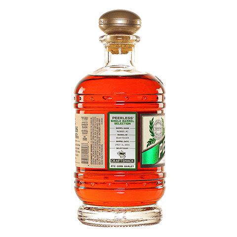 Peerless x CraftShack Single Barrel Rye Whiskey