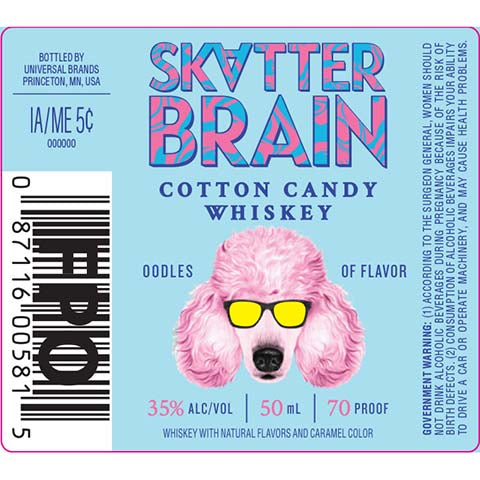 Skatterbrain-Cotton-Candy-Whiskey-50ML-BTL