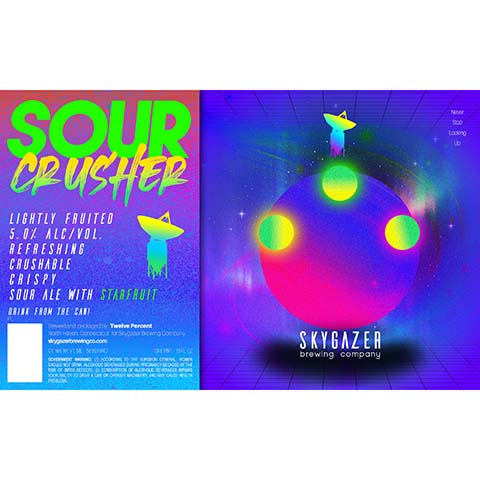 Skygazer Sour Crusher Starfruit Sour Ale