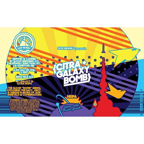 Sloop Citra + Galaxy Bomb NEIPA