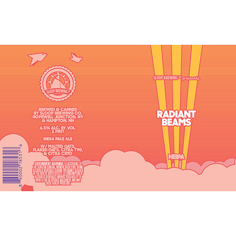 Sloop Radiant Beams Hazy IPA