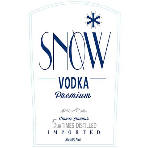 Snow Vodka