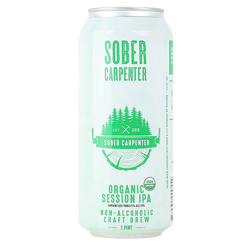 Sober Carpenter ORGANIC Session IPA Non-Alcoholic Beer
