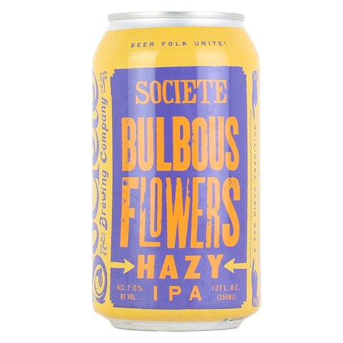 Societe Bulbous Flowers Hazy IPA