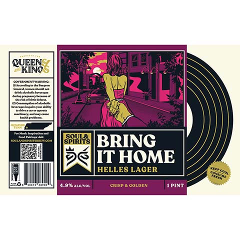 Soul & Spirits Bring It Home Helles Lager