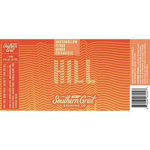 Southern Grist Marshmallow Citrus Mango Creamsicle Hill Sour