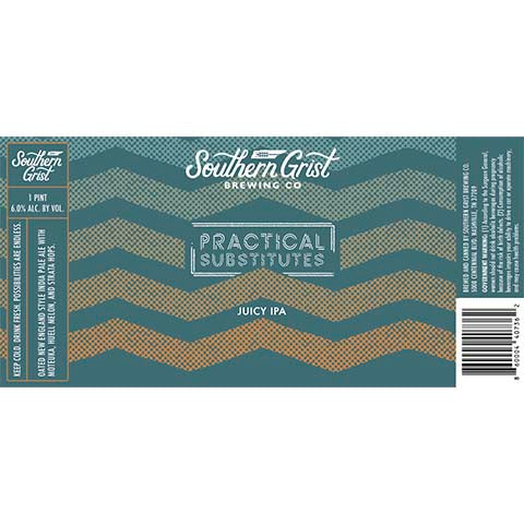 Southern Grist Practical Substitutes Juicy IPA