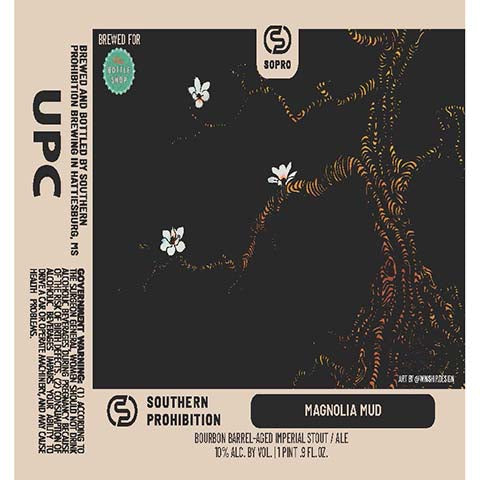 Southern Prohibition Mongolia Mud Imperial Stout