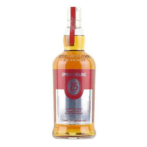 Springbank 25 Year 2022 Edition Campbeltown Single Malt Scotch Whiskey