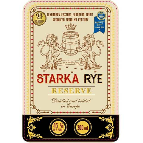 Starka-Rye-Reserve-Vodka-200ML-BTL