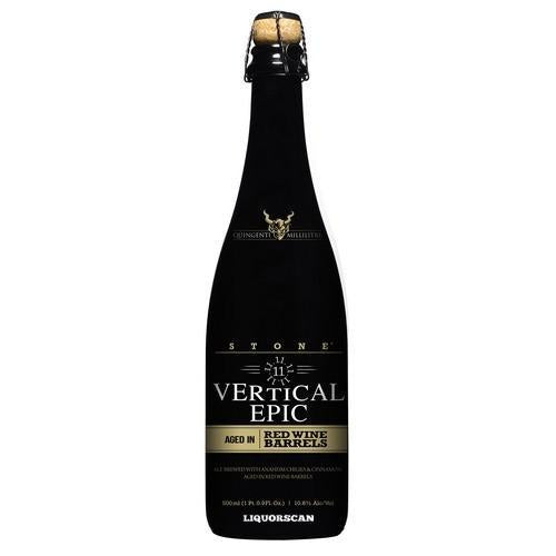 Stone 11.11.11 Vertical Epic Ale Aged in Red Wine Barrels