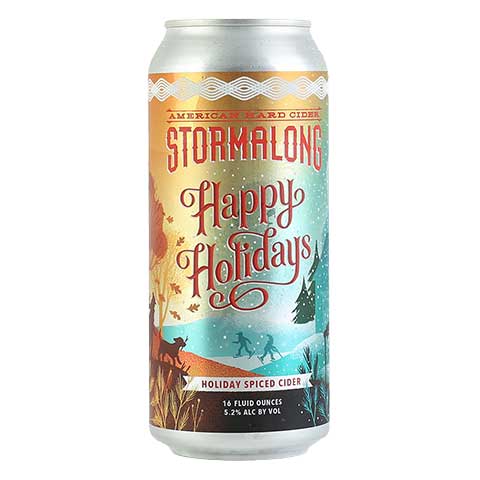 Stormalong Happy Holidays Cider