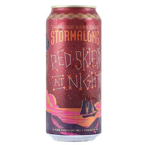 Stormalong Red Skies At Night Cider
