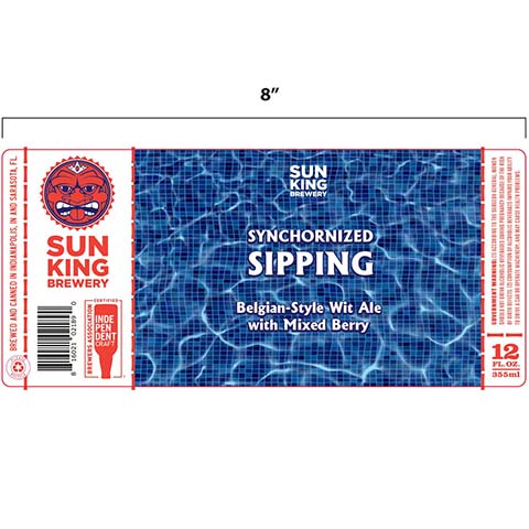 Sun King Synchronized Sipping Belgian Wit Ale