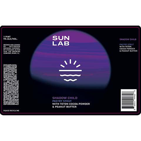 Sun Lab Shadow Child Pastry Stout