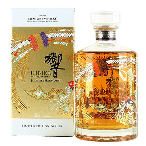 SUNTORY HIBIKI HARMONY 43% 750ML BLENDED JAPANESE WHISKY