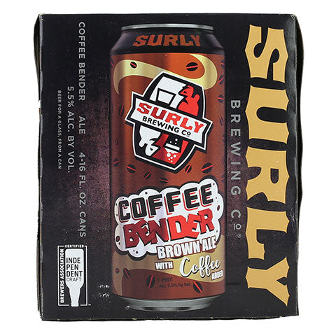 Surly Coffee Bender Brown Ale with Coffee