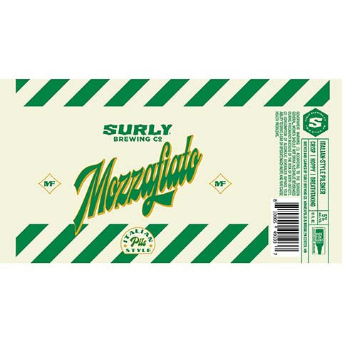 Surly Mozzafiato Italian Pilsner